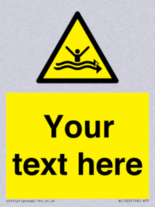 Custom Warning strong currents